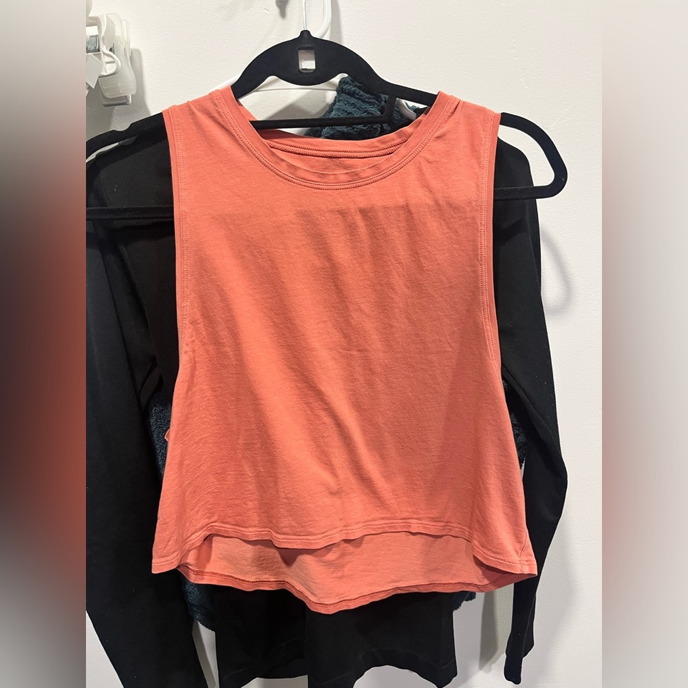 Lululemon sculp crop tank